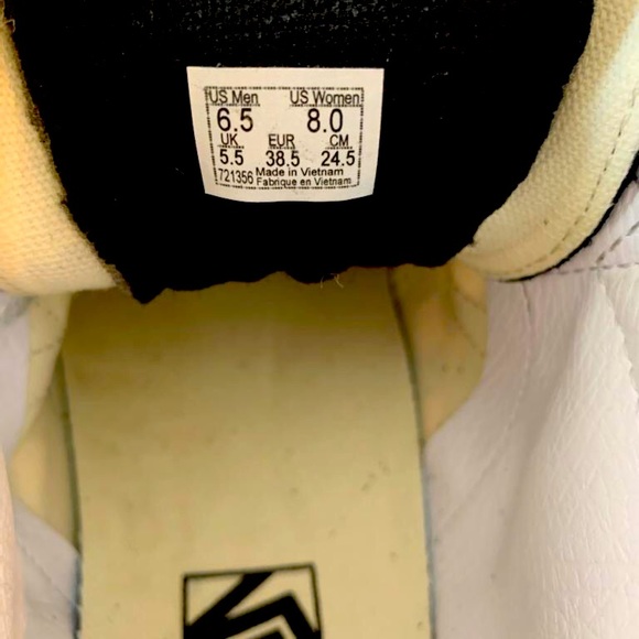 High top vans (Blue Butterfly Checkers) - Picture 2 of 3